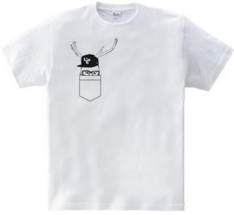 BABY POCKET（T-shirt　5.6oz） - 女装 T 恤 - 其他材质 白色