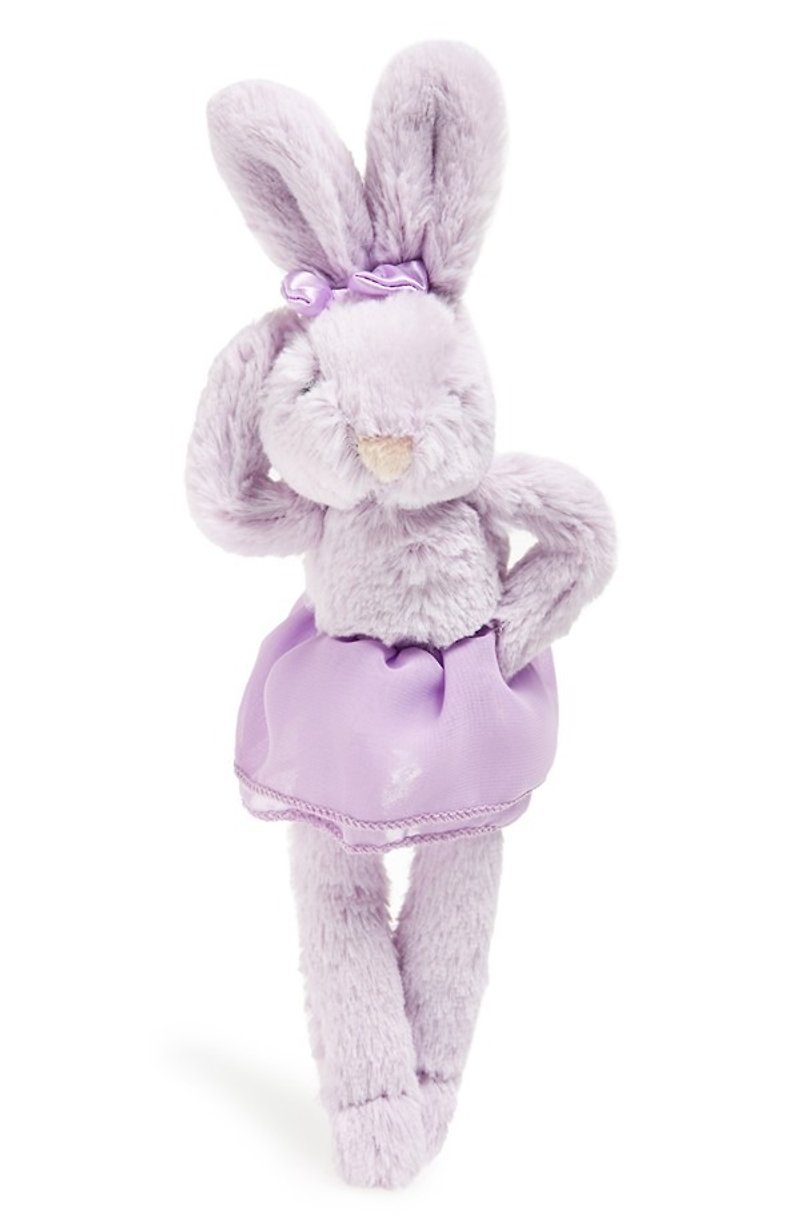 Jellycat Tutu Lulu Lilac Bunny 芭蕾舞兔 23cm - 玩偶/公仔 - 棉．麻 粉红色