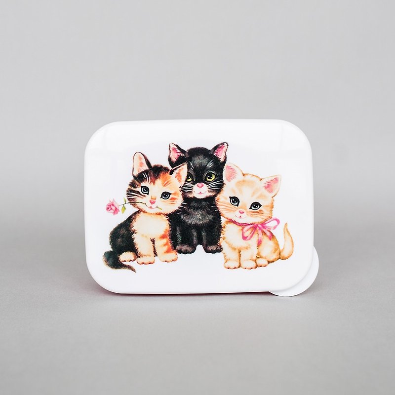 OOPSY Life - 复古猫咪餐盒 - RJB - 收纳用品 - 塑料 粉红色