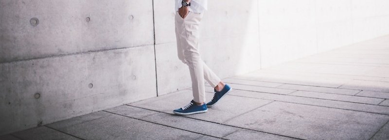 Lazy 经典版型   20米蓝   男生款 - 男款休闲鞋 - 环保材料 蓝色