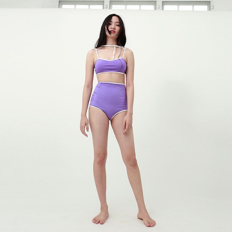 Aprilpoolday Swimwear / CAPSULE ORIGINAL / Violet / L - 女装泳衣/比基尼 - 其他材质 紫色