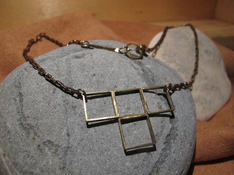 凸凸 / 手工黄铜项链 (锁骨练) - 其他 - 其他金属 