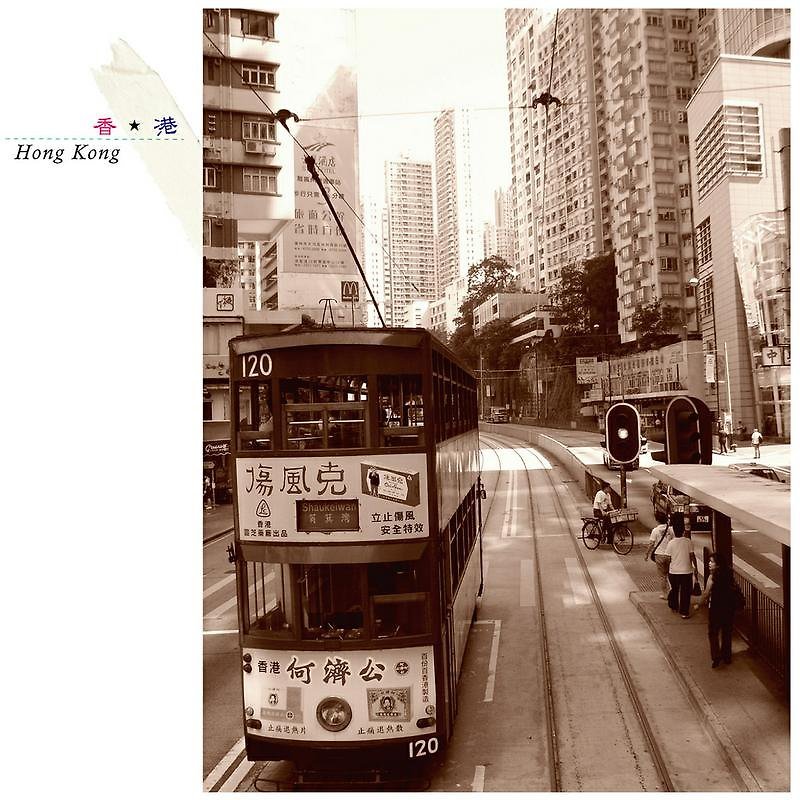香港旅行摄影明信片 - 卡片/明信片 - 纸 