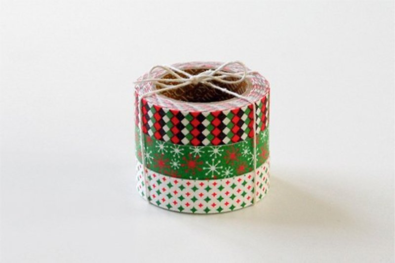 Dailylike fabric tape 北欧风布胶带(三入) 26-twinkle,E2D54029 - 纸胶带 - 其他材质 绿色