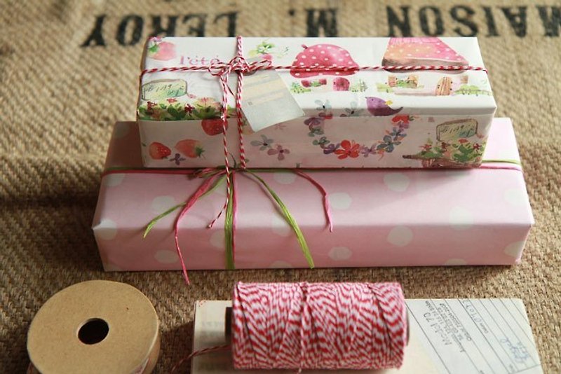 包装纸-果果森林 - 木工/竹艺/纸艺 - 纸 粉红色