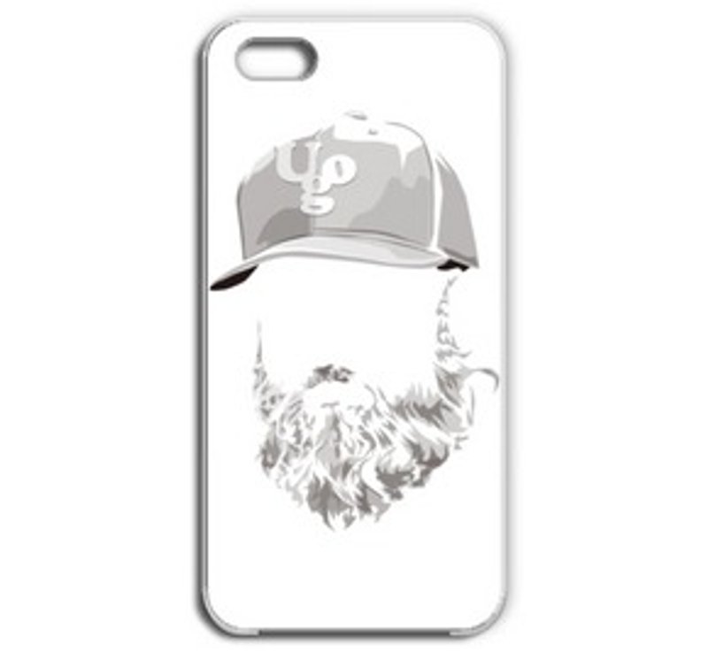 beard cap clear（iPhone5/5s） - 手机壳/手机套 - 塑料 
