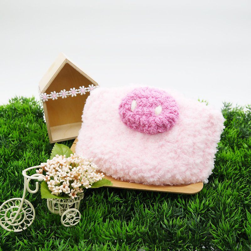 棉花糖动物口罩-粉红小猪 - 口罩 - 其他材质 粉红色
