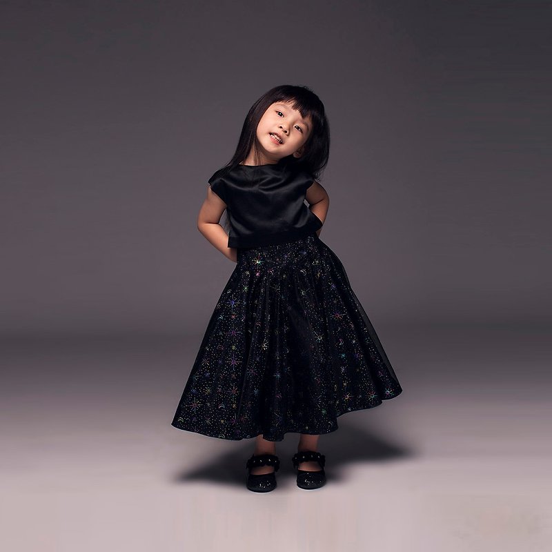 Shimmer and Shine Dress / FW2015 - 童装礼服/连衣裙 - 其他材质 黑色