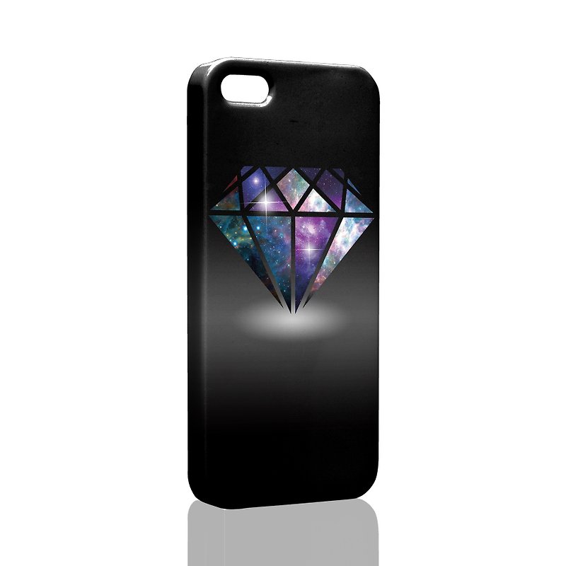Rock Diamond(黑色)订制 Samsung S5 S6 S7 note4 note5 iPhone 5 5s 6 6s 6 plus 7 7 plus ASUS HTC m9 Sony LG g4 g5 v10 手机壳 手机套 电话壳 phonecase - 手机壳/手机套 - 塑料 黑色