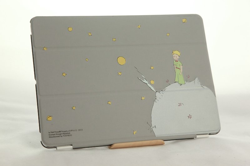 小王子授权系列-iPad/iPad Air水晶壳-另一个星球(灰),AA01 - 平板/电脑保护壳 - 其他材质 灰色