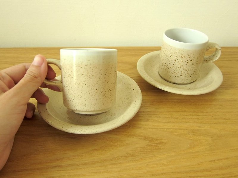 芬兰PENTIK奶茶渐层杯盘组 - 咖啡杯/马克杯 - 其他材质 白色
