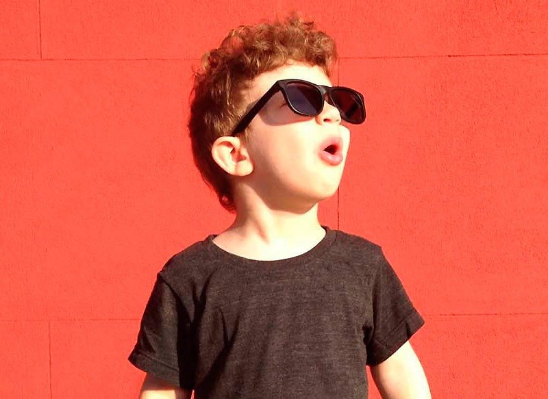 美国Hipsterkid 抗UV偏光婴幼儿童太阳眼镜(附固定绳) - 墨镜 - 塑料 多色