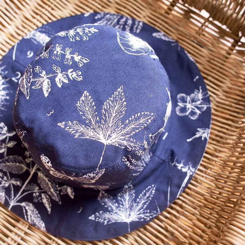 A MERRY HEART♥昆虫系渔夫帽 - 帽子 - 其他材质 蓝色
