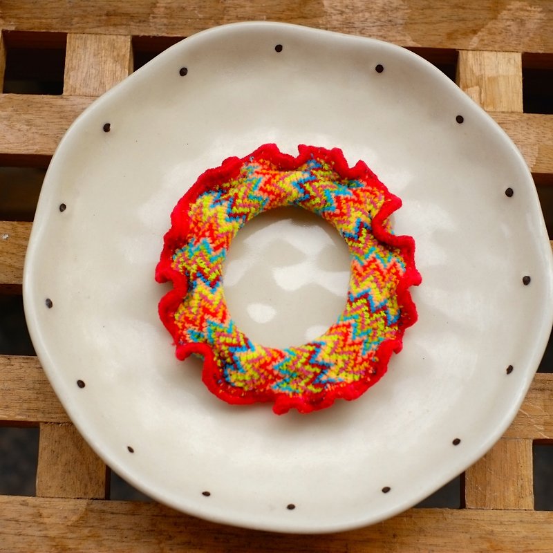 甜甜圈 发圈 2个一组 土耳其系列 - 发饰 - 其他材质 多色