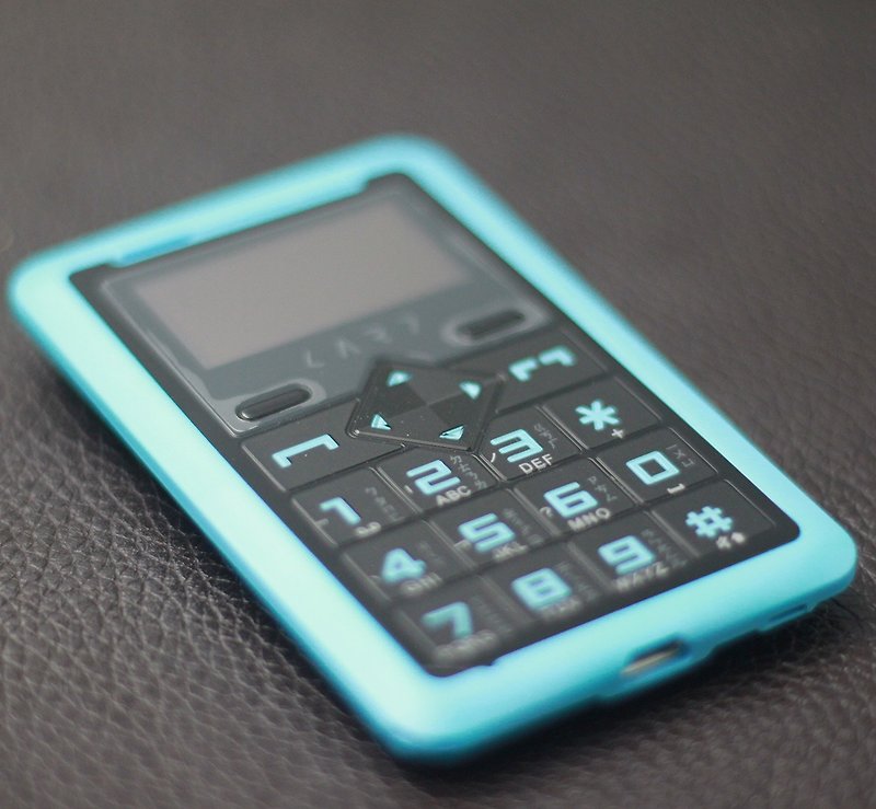 CARD Super 蓝牙拨号名片器 (酷炫蓝)  (本产品台湾仅适用配对智慧型手机蓝牙拨接使用) - 其他 - 塑料 蓝色