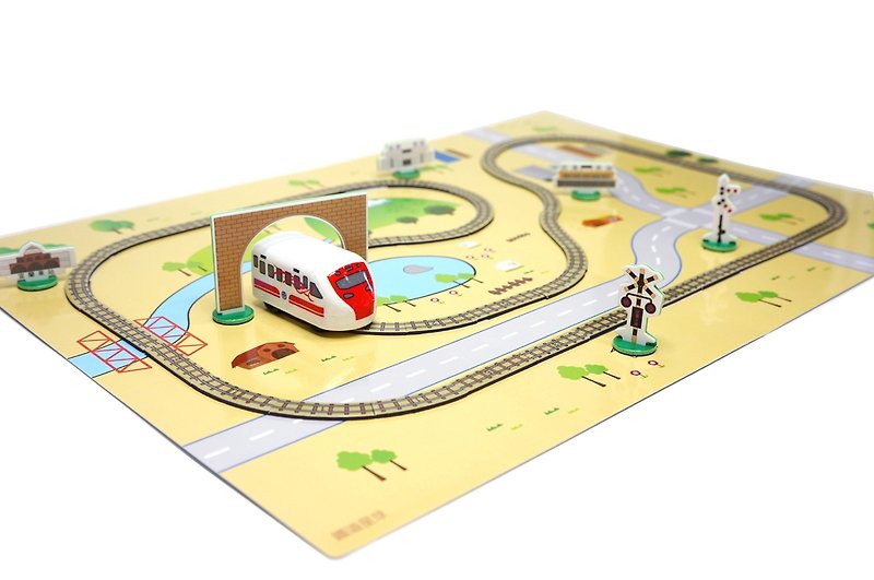 磁贴轨道火车游戏-普悠玛号列车(TEMU2000) - 玩具/玩偶 - 塑料 多色
