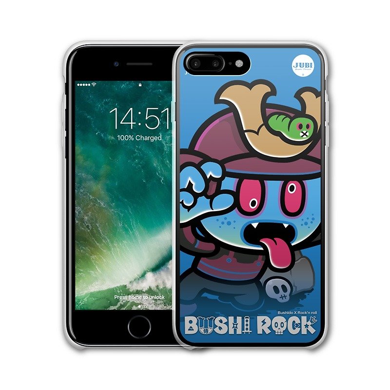 AppleWork iPhone 6/7/8 Plus 原创设计保护壳 - JUBI PSIP-369 - 手机壳/手机套 - 塑料 蓝色