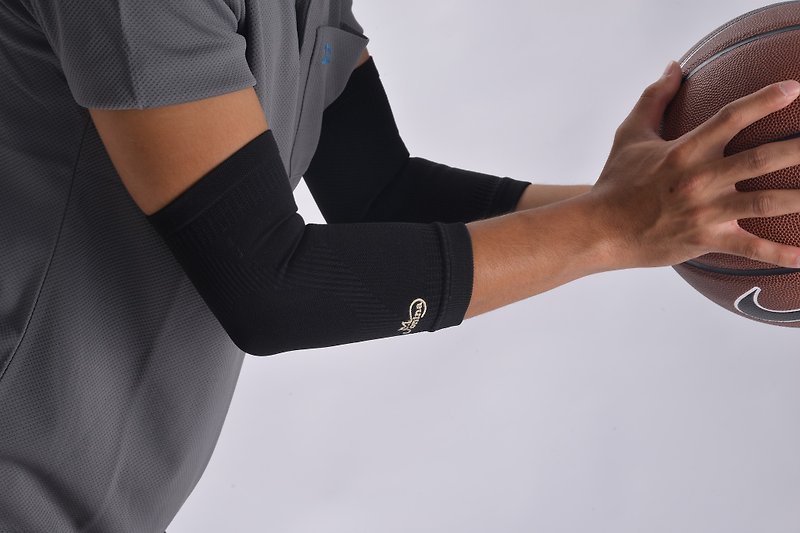 运动保健 护 肘 2入 - 运动/健身用品 - 聚酯纤维 黑色