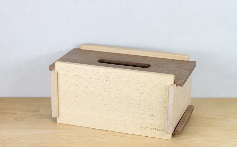 包容 面纸盒 <练心锁系列 积木 益智> - 其他家具 - 木头 咖啡色