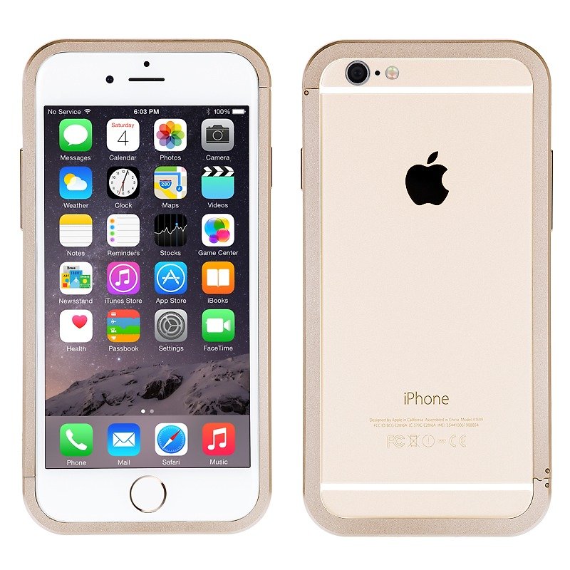 AluFrame 精致铝框iPhone6/6s 金色 - 手机壳/手机套 - 其他金属 金色
