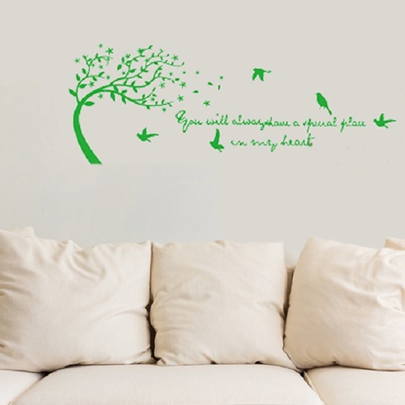 《Smart Design》创意无痕壁贴◆风树 8色可选 - 墙贴/壁贴 - 塑料 紫色