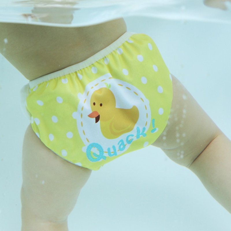 S1 Swimava小黄鸭婴儿游泳尿裤-L - 其他 - 其他材质 黄色