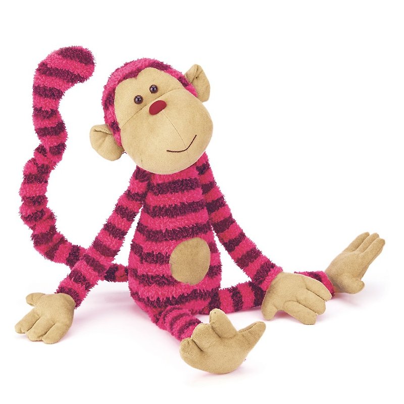 Jellycat MILLICENT MONKEY 42cm 迷彩猴 - 玩偶/公仔 - 其他材质 红色