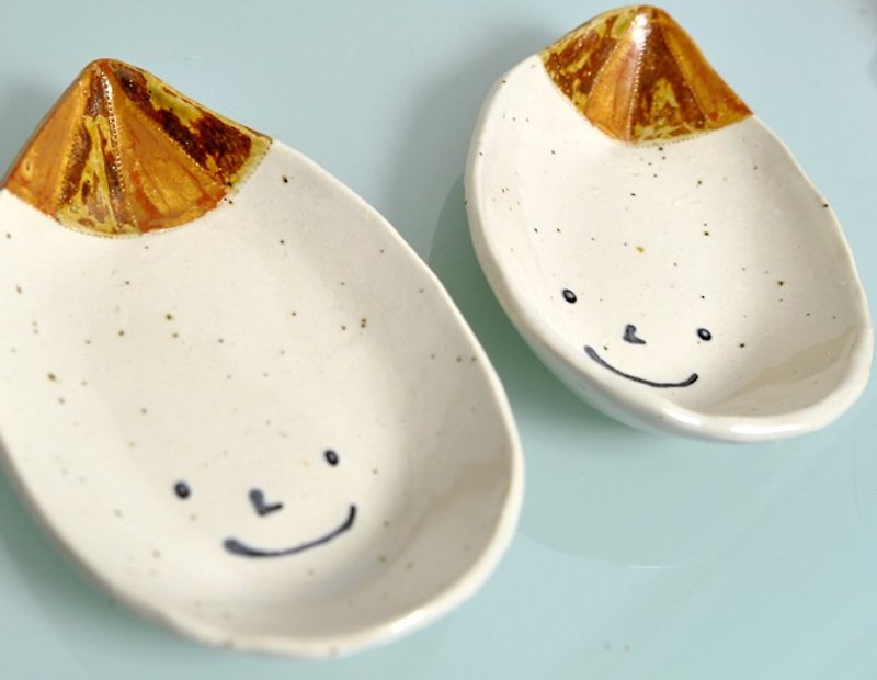 玉ねぎ君【カレー皿】 - 花瓶/陶器 - 其他材质 金色