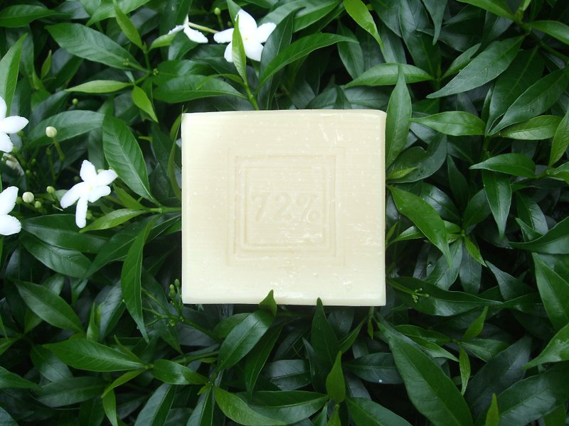 72%橄榄马赛皂-一年以上老皂 - 肥皂/手工皂 - 植物．花 白色