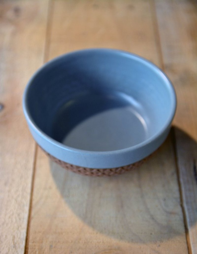 素烧碗 pure bowl-浅蓝 - 碗 - 其他材质 蓝色
