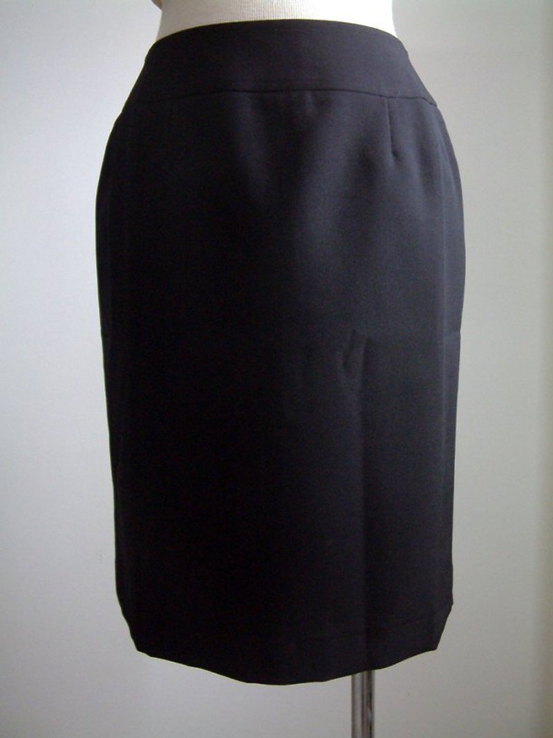 黑色笔筒裙 - 裙子 - 其他材质 黑色