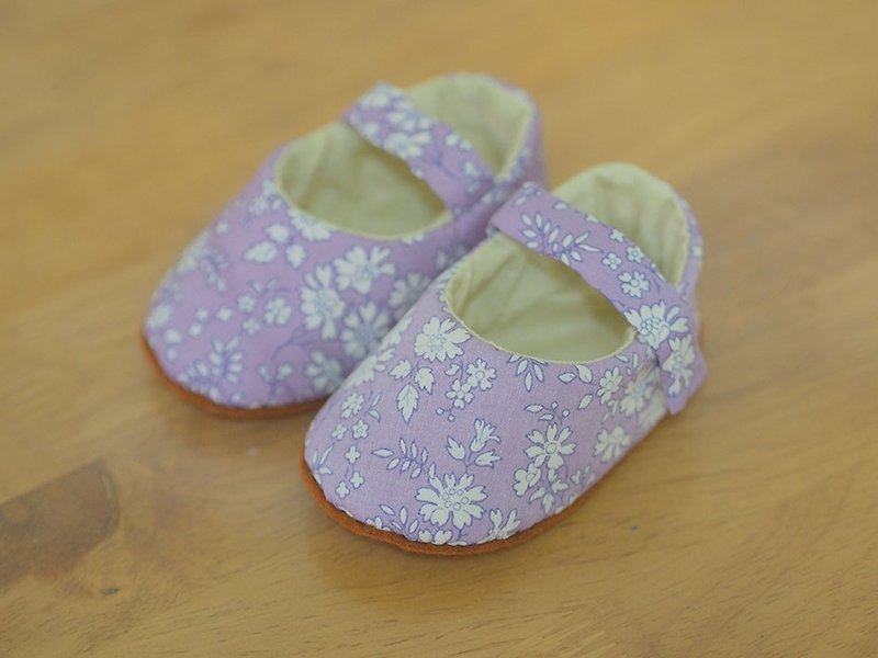 英国紫碎花·婴儿鞋 - 婴儿鞋 - 其他材质 紫色