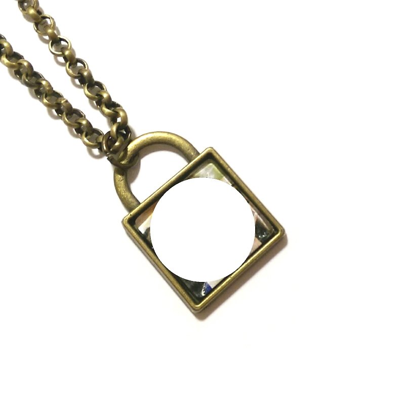 【定制】时光宝石项链 - 项链 - 其他金属 金色