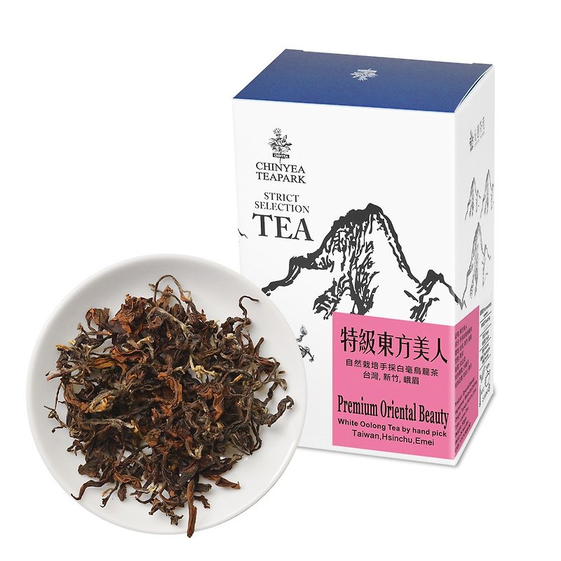 特级东方美人茶 (50g/box)-  台湾新竹自然栽培手采茶! 限量夏摘! - 茶 - 纸 白色