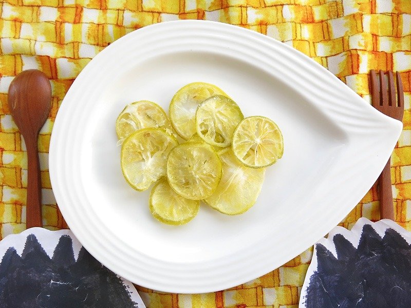 幸福果铺-手工屏东柠檬干分享包 - 水果干 - 新鲜食材 橘色