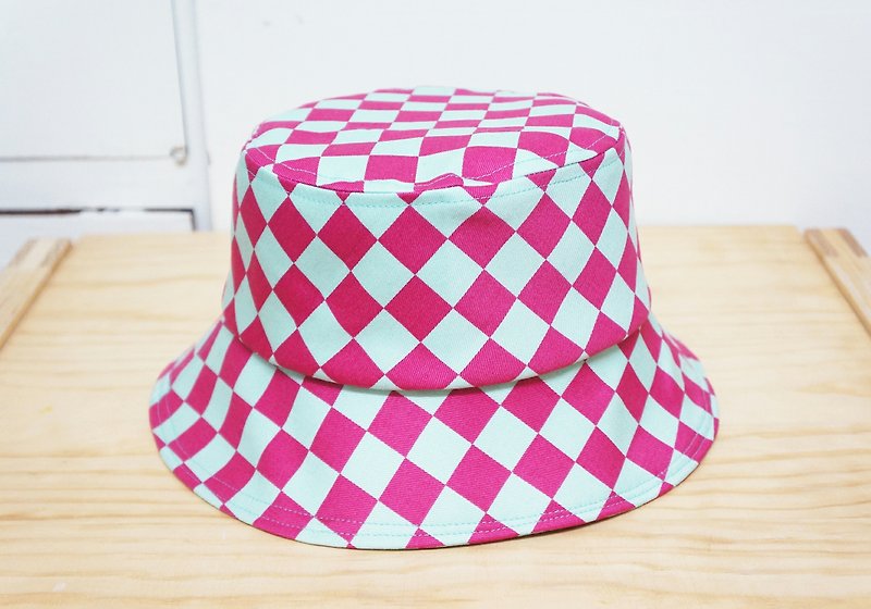 好少女渔夫帽 | 粉绿马戏团 - 帽子 - 其他材质 粉红色