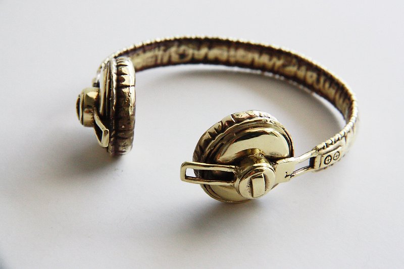 耳机黄铜手环 - 手链/手环 - 其他金属 金色