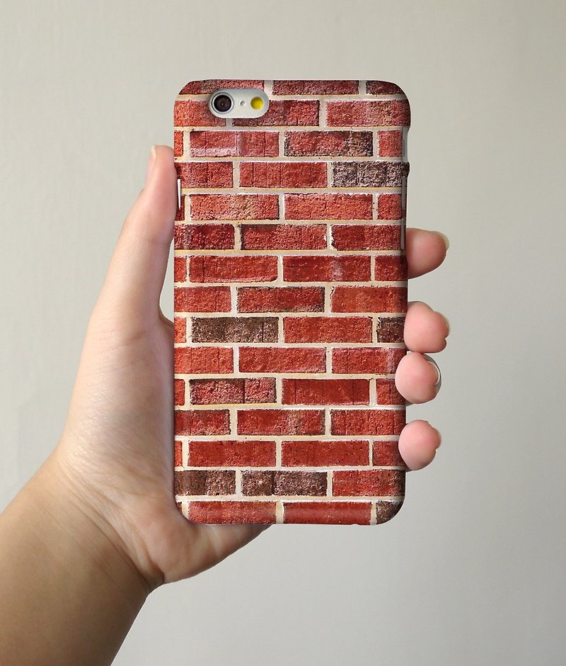 红砖墙 - iPhone 手机壳, Samsung Galaxy 手机套 Samsung Galaxy Note 电话壳 - 其他 - 塑料 