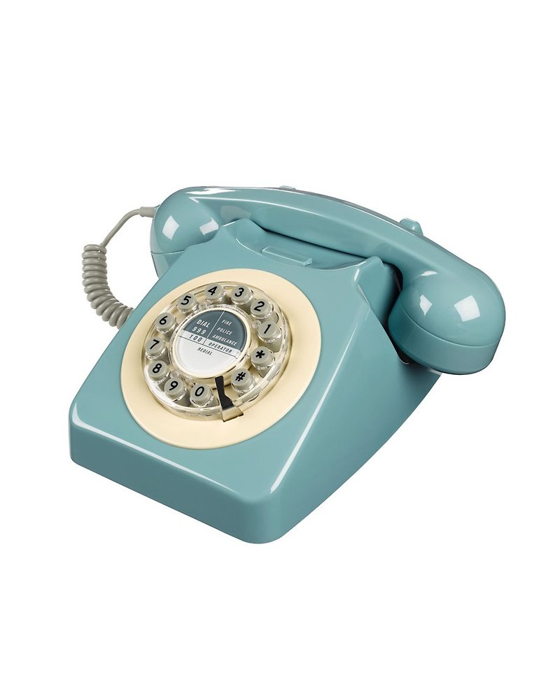 SUSS-英国进口 1950年代746系列复古经典电话/工业风 (法国蓝) - 其他家具 - 塑料 蓝色