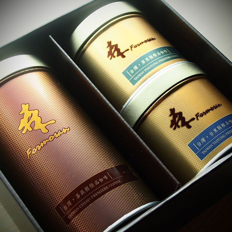 【森高砂咖啡】三阳开泰礼盒 - 咖啡 - 新鲜食材 咖啡色