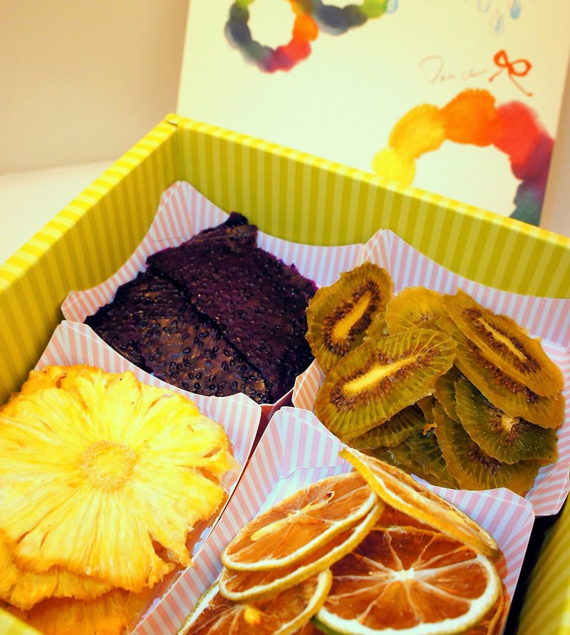 果干 手工饼干礼盒 - 坚果 - 新鲜食材 多色