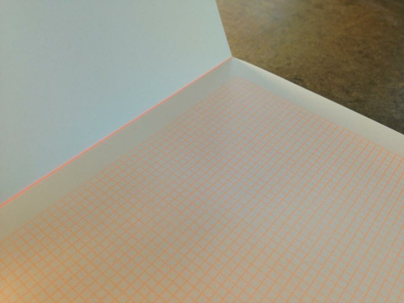 BLOC A5方格纸。橘格线款 - 笔记本/手帐 - 纸 