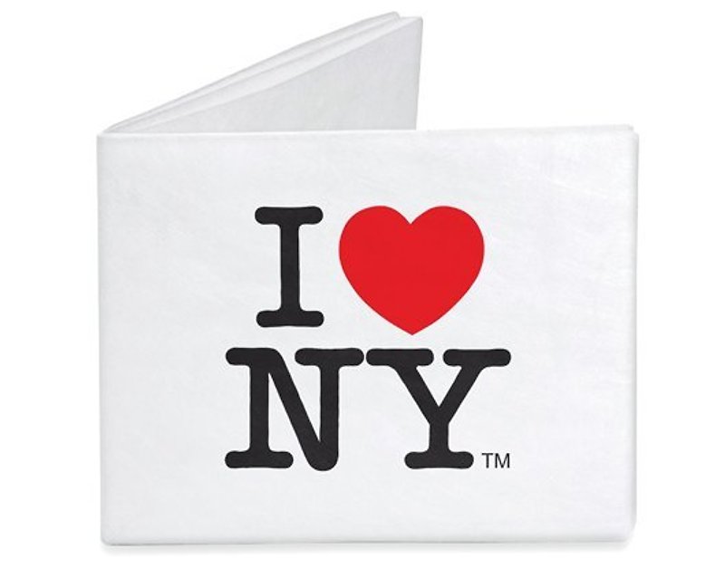 Mighty Wallet(R) 纸皮夹 _ I Love NY - 皮夹/钱包 - 其他材质 白色