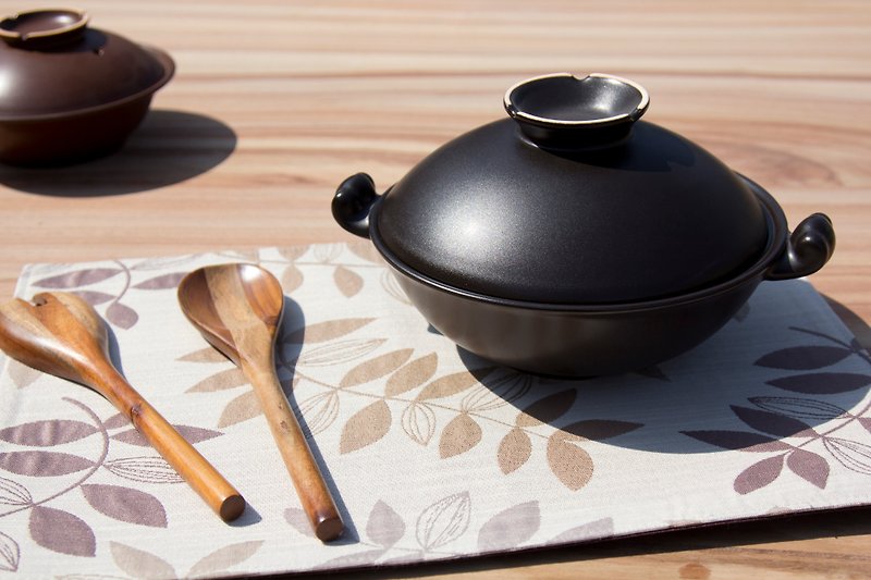 【VIVA】能量陶瓷系列●能量养生锅　双喜－黑 - 厨房用具 - 其他材质 黑色