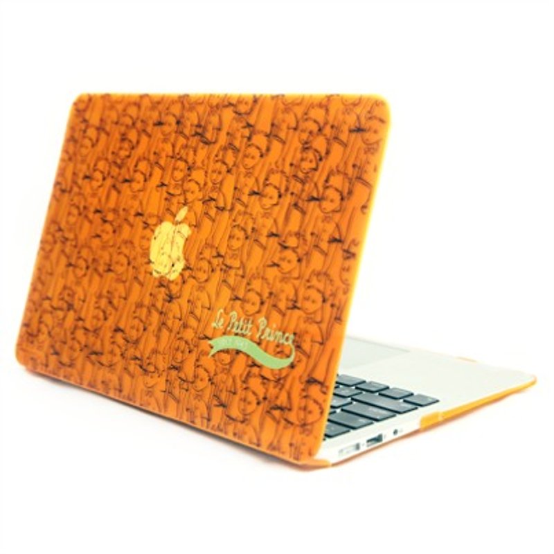 小王子授权系列-傻傻的小王子《 Macbook 12寸/ Air 11寸 专用 》水晶壳 - 平板/电脑保护壳 - 塑料 橘色