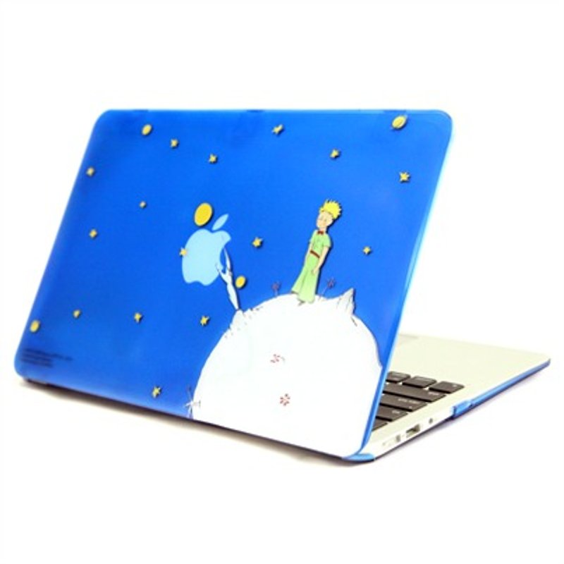 小王子授权系列-另一个星球《Macbook Pro 15寸 专用 》水晶壳 - 平板/电脑保护壳 - 塑料 蓝色