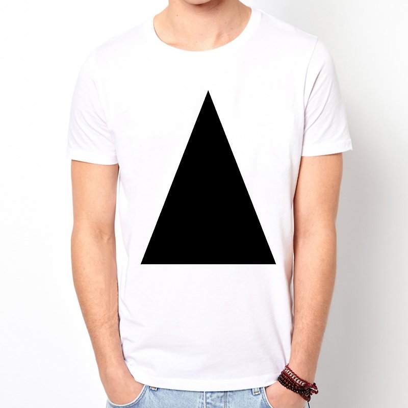 Prism B短袖T恤-2色 三角形几何时尚设计自创品牌文青文创hipster - 男装上衣/T 恤 - 其他材质 多色
