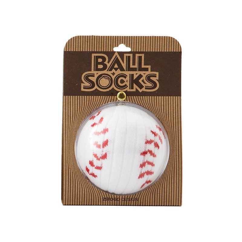 BALL SOCKS_棒球袜 - 袜子 - 棉．麻 白色