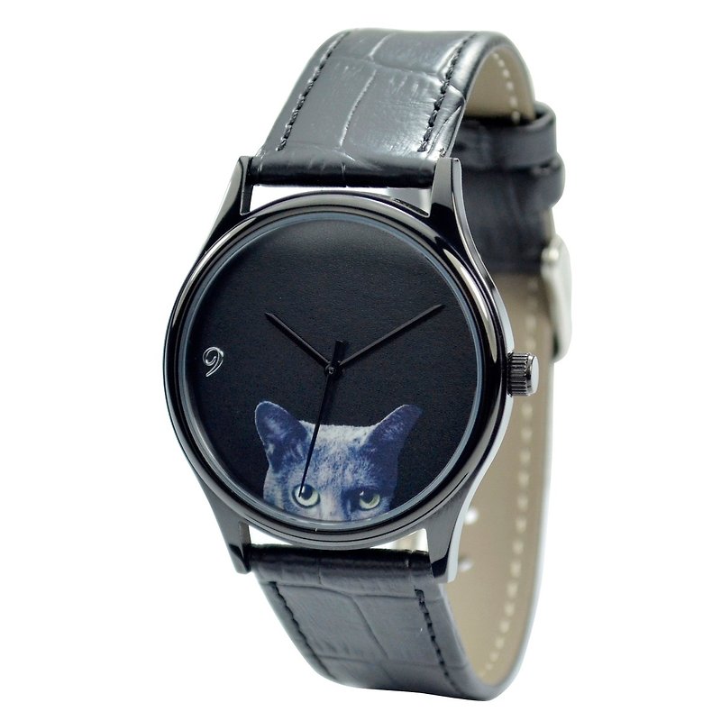 黑猫手表---中性设计---全球包邮 - 女表 - 其他金属 黑色