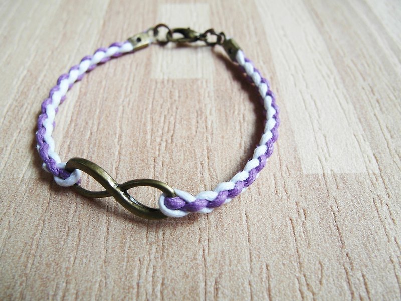 无限(编织款)/ 手工编织脚环 - 其他 - 其他材质 紫色